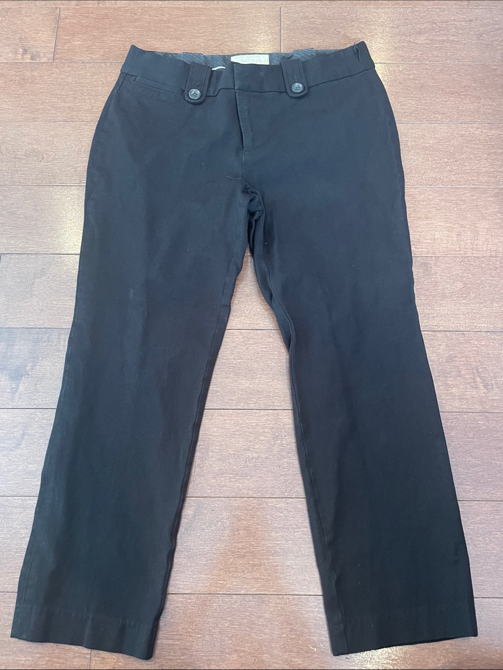 Banana Republic Women’s Black Dress Crop Pants - Classic Straight Fit